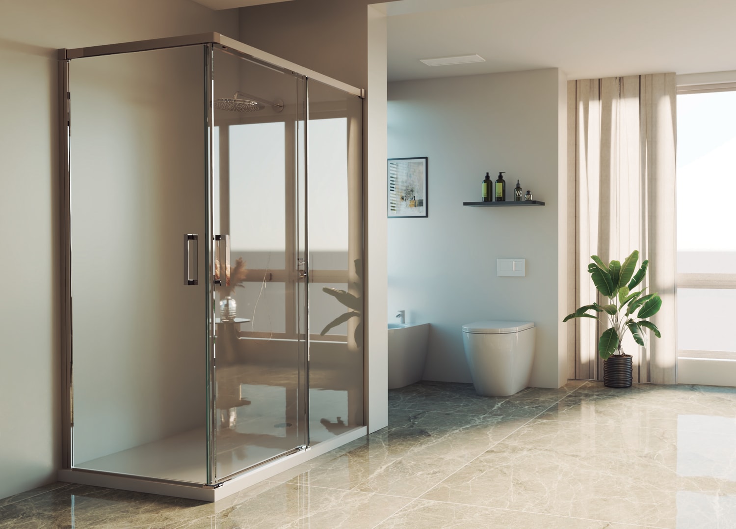 Paroi de douche Alborán (300A) Principal 0