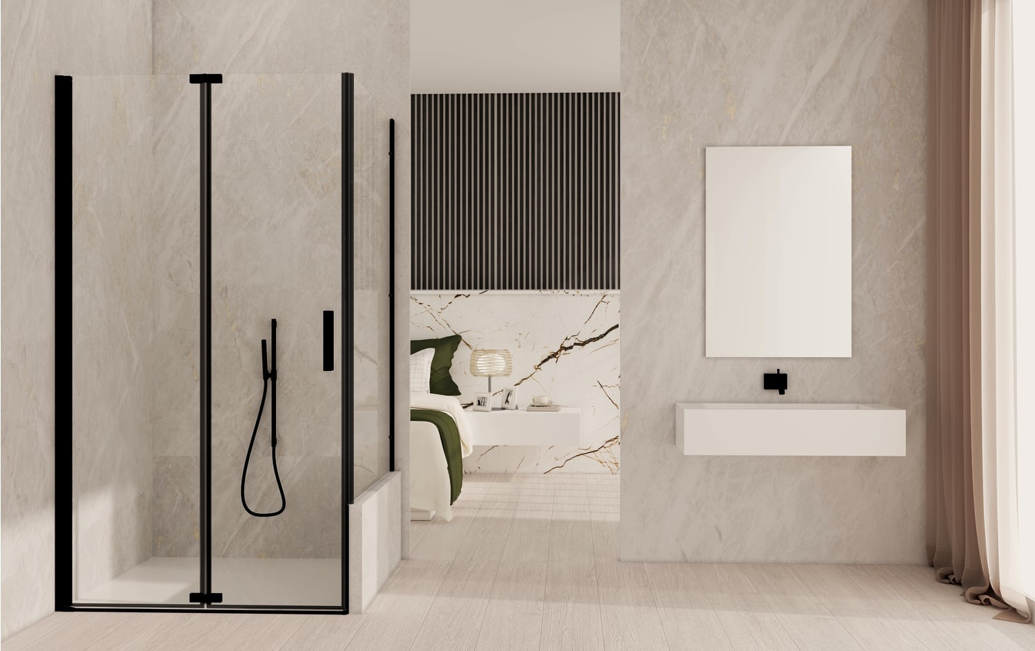 Paroi de douche Ursa (400) Detalle 10
