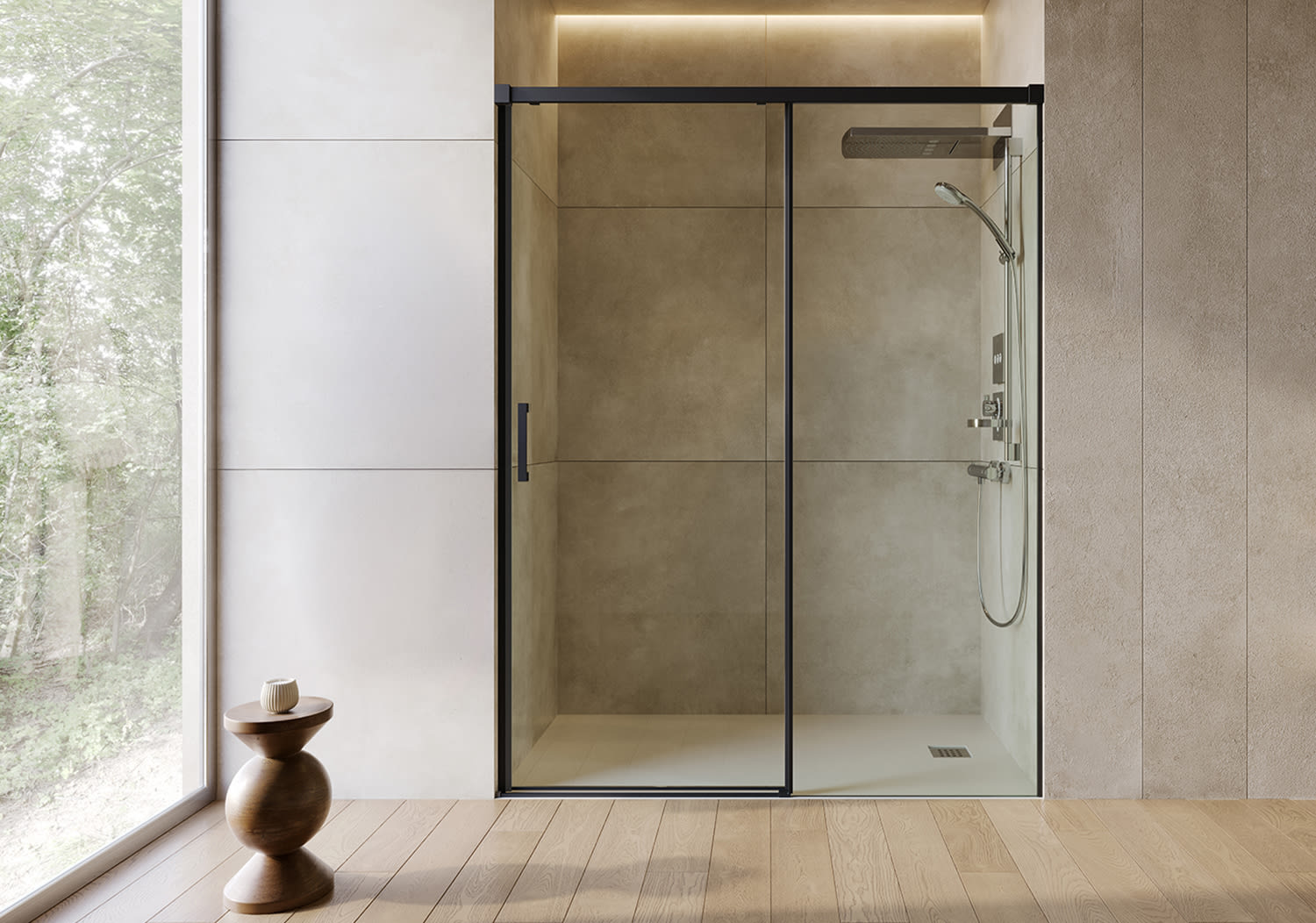 Paroi de douche sur mesure Galaxy (100) sur mesure Principal 1