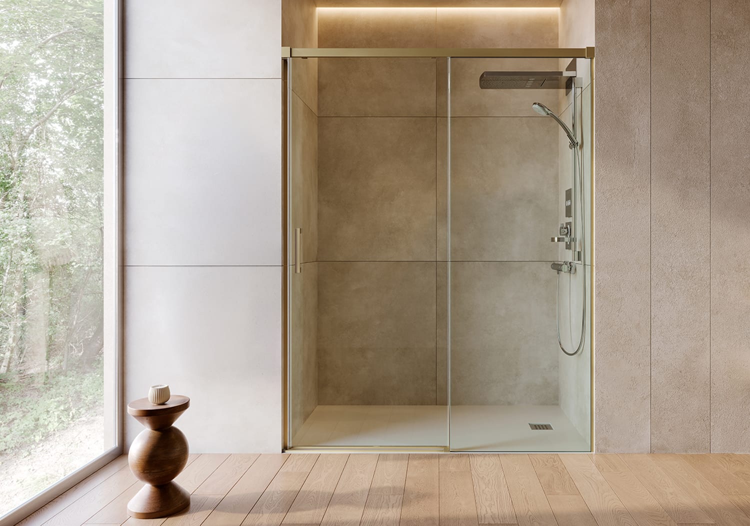Paroi de douche sur mesure Galaxy (100) sur mesure Principal 3