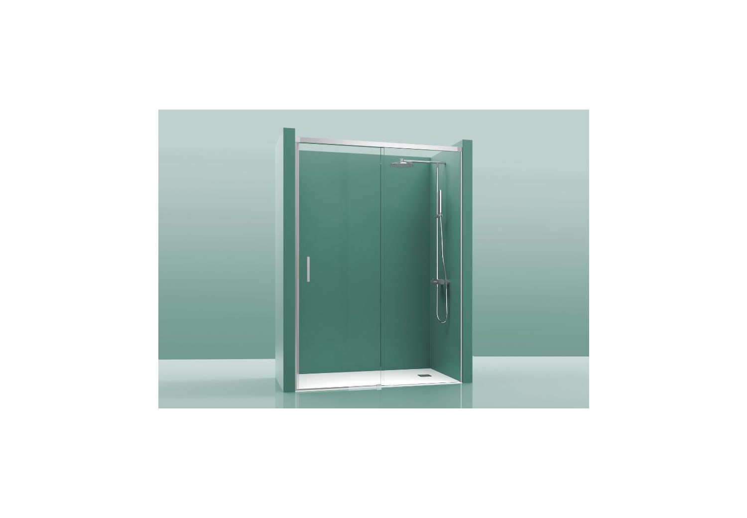 Paroi de douche sur mesure Galaxy (100) Detalle 6