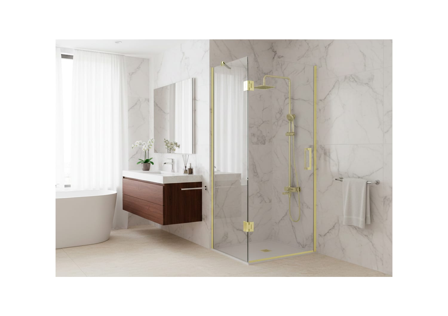 Paroi de douche Adhara (400C) Principal 2