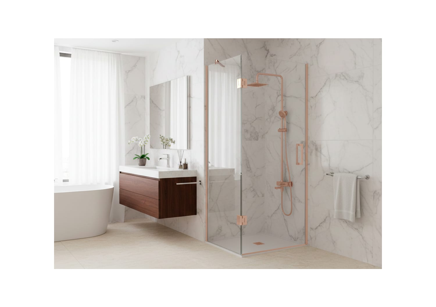 Paroi de douche Adhara (400C) Principal 3