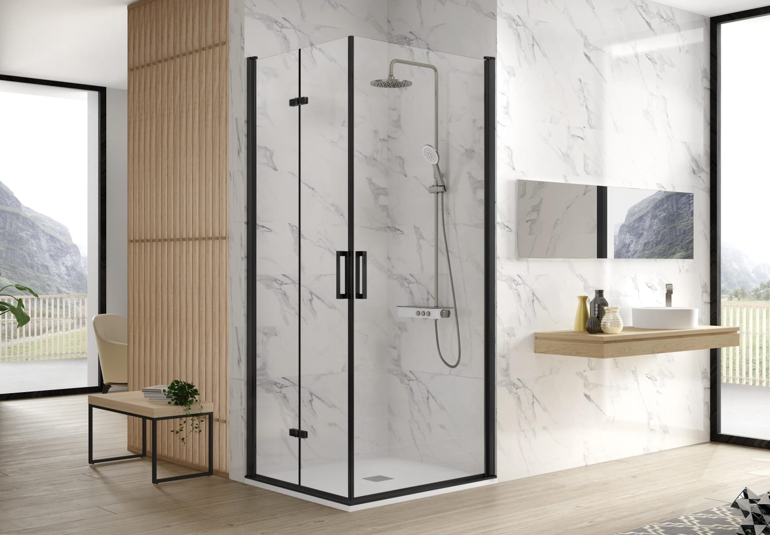 Paroi de douche Kassandra Nardi (NA305) Principal 1