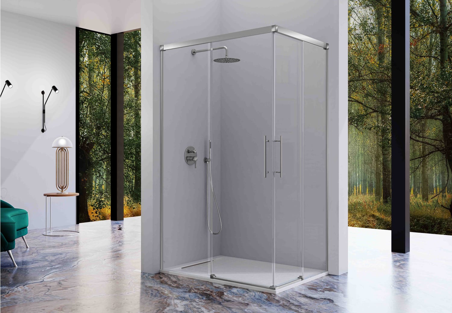 Paroi de douche Kassandra Urban (105) Principal 2