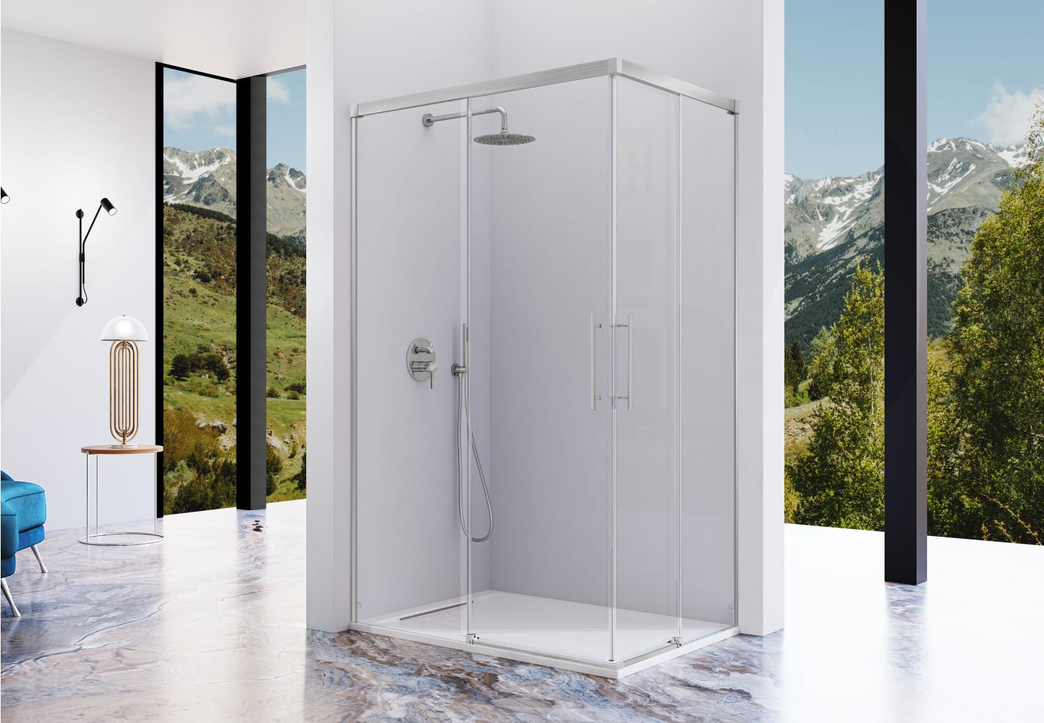 Paroi de douche Kassandra Urban (105) Principal 4