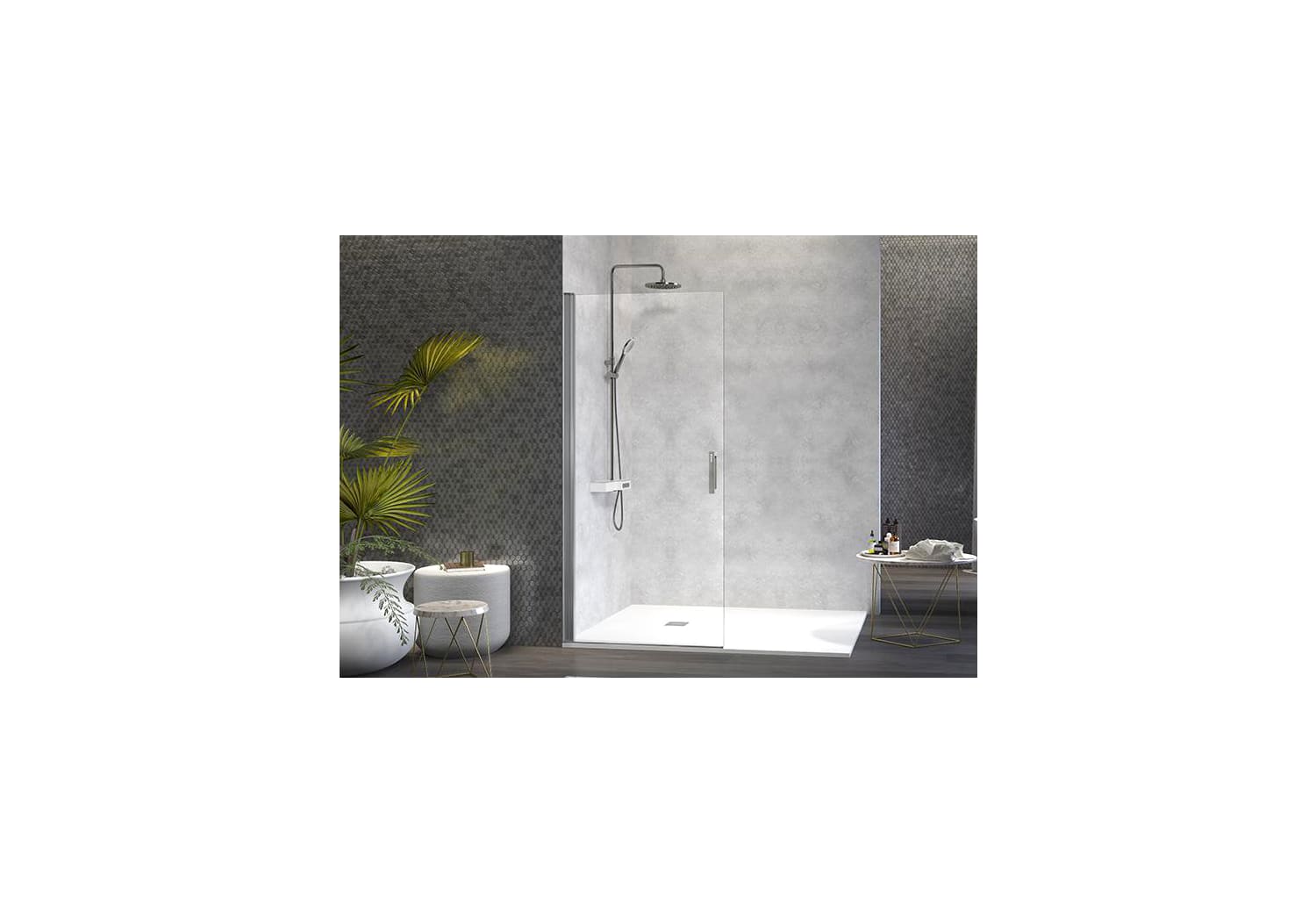 Paroi de douche Kassandra Nardi (NA520) Principal 0
