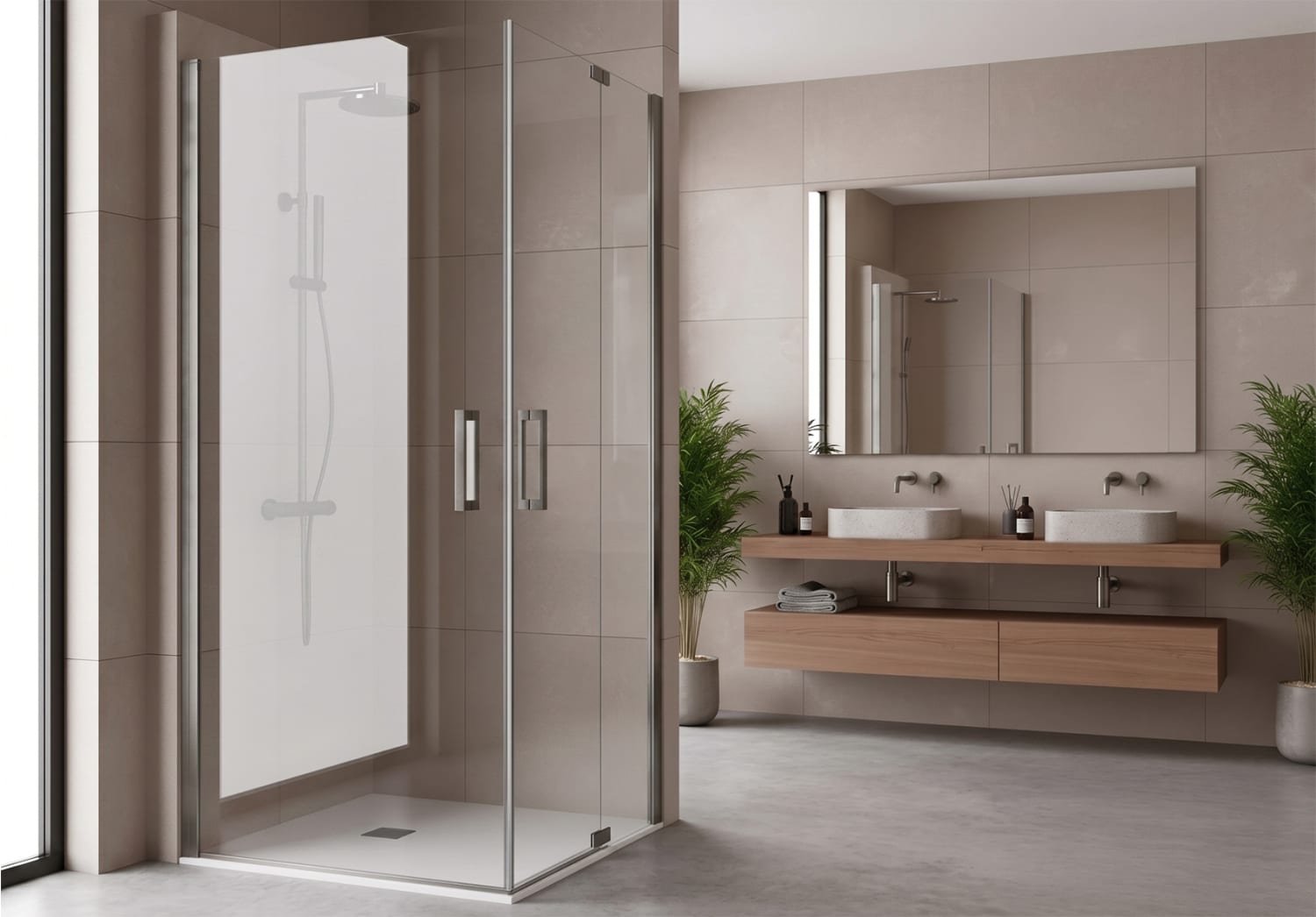 Paroi de douche Ursa (300AB) sur mesure Principal 5