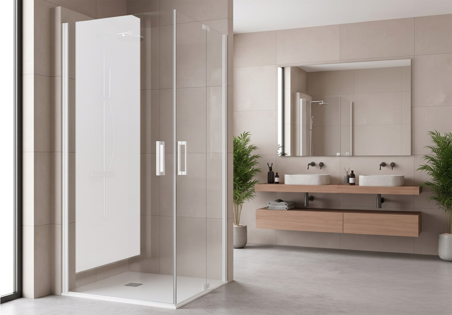Paroi de douche Ursa (300AB) sur mesure Principal 3