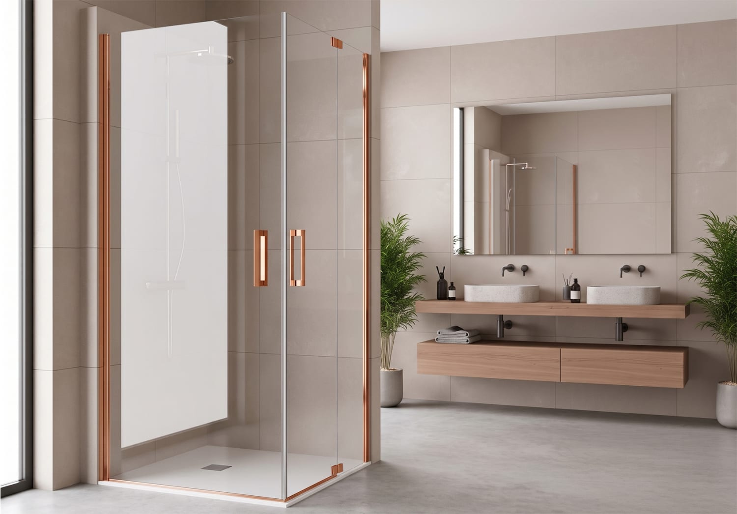 Paroi de douche Ursa (300AB) sur mesure Principal 4