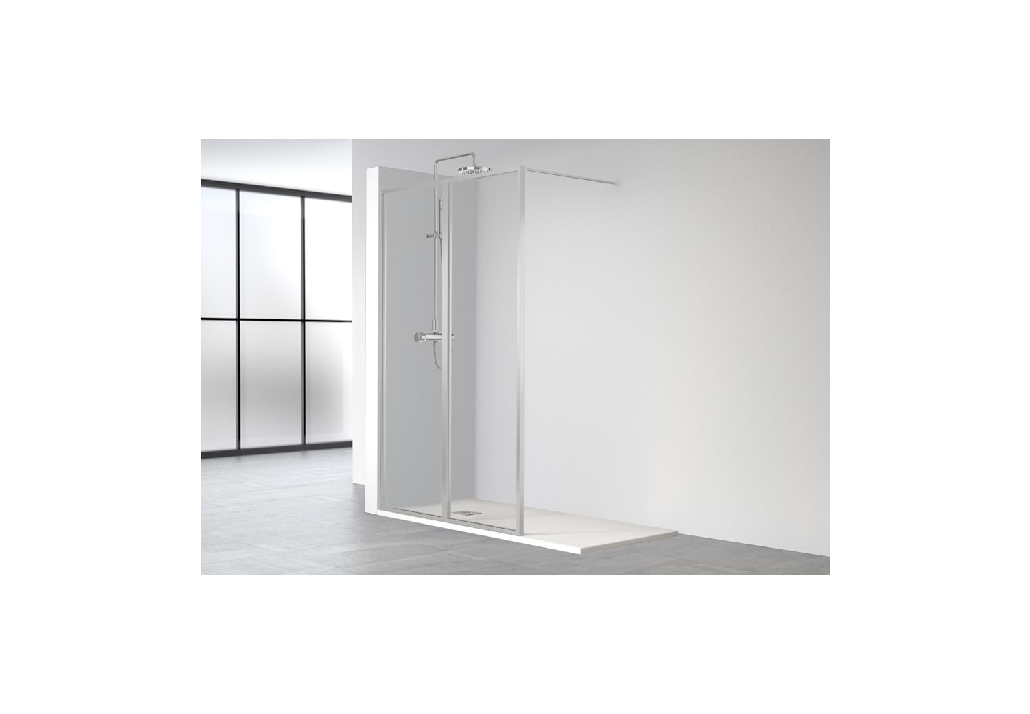 Paroi de douche Profiltek Scandinave (FN-2002) Principal 1