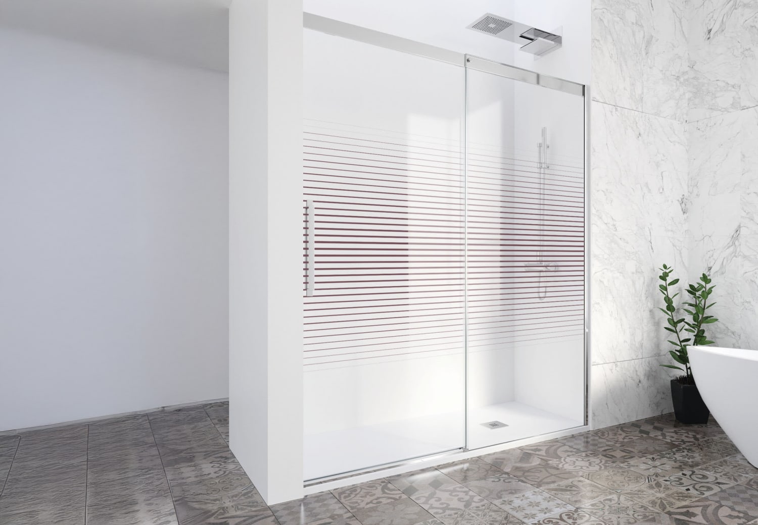 Paroi de douche Profiltek Vita (VA-210) Principal 1