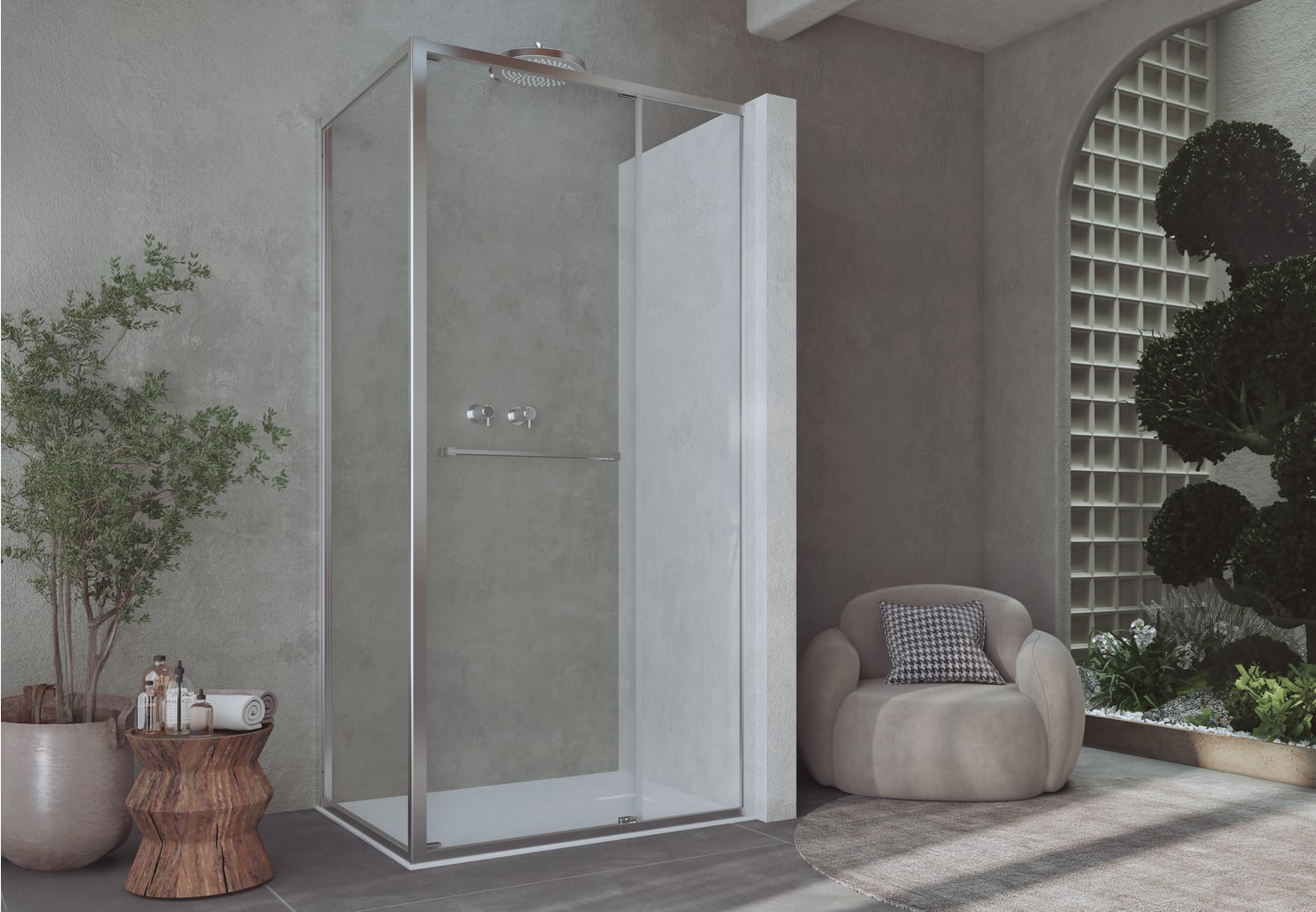 Paroi de douche Bruntec Next 400B Principal 0