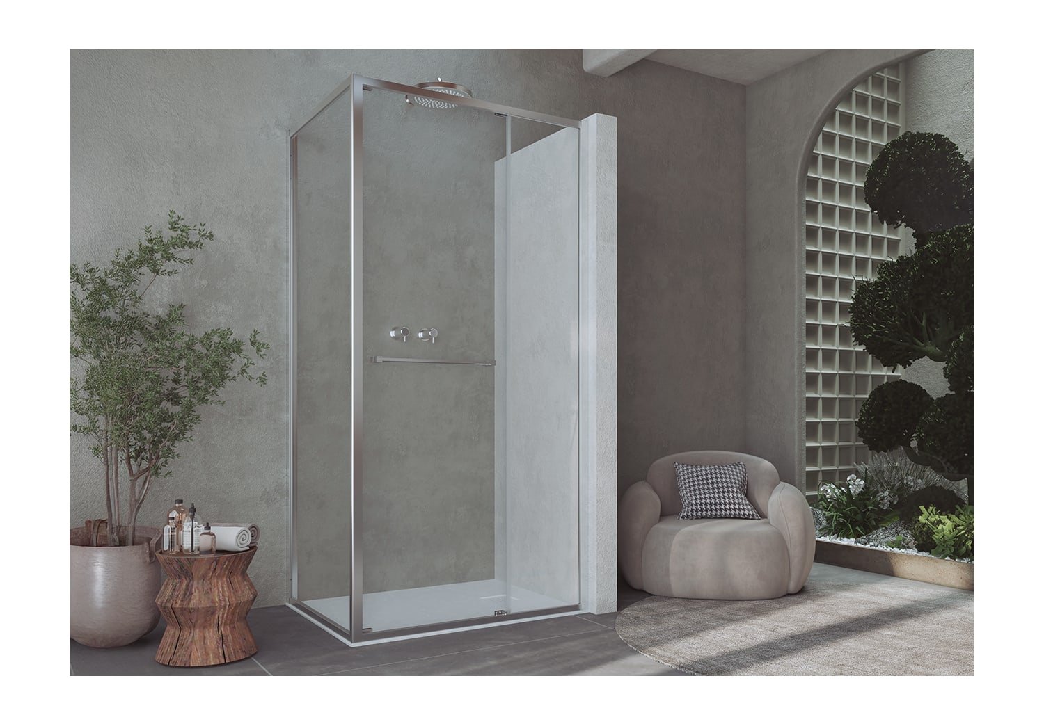 Paroi de douche Bruntec Next 400B Principal 0