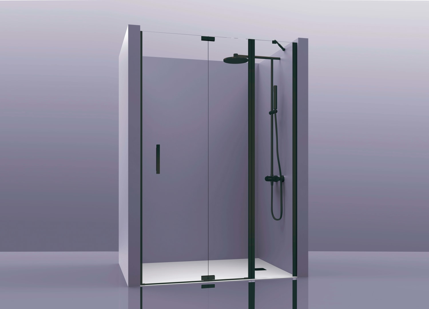 Paroi de douche Ursa (900B) sur mesure Principal 1