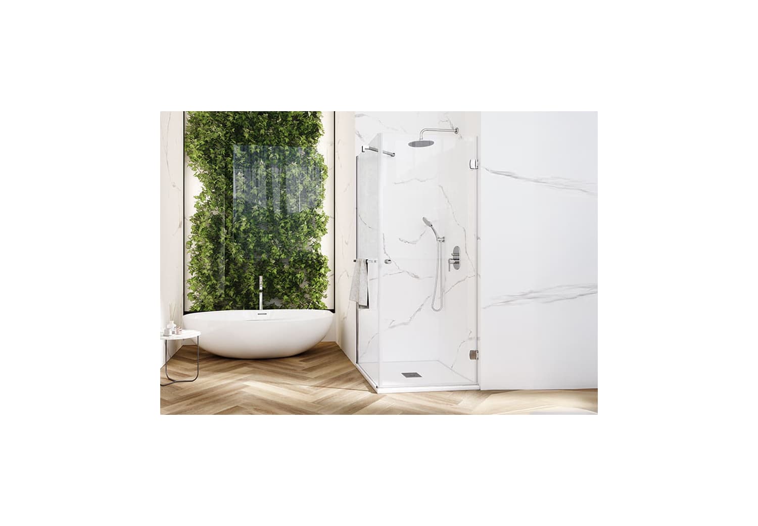 Paroi de douche Profiltek Newglass (NE-208) Principal 1
