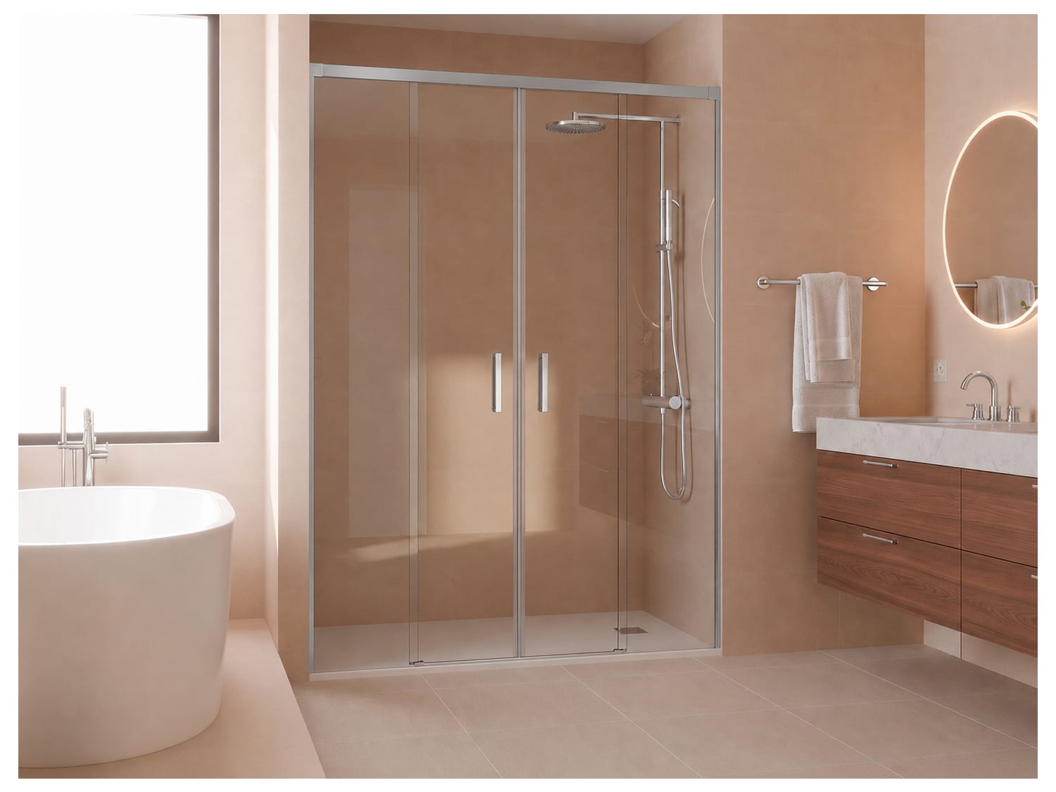 Paroi de douche sur mesure Galaxy (200) a medida Principal 4