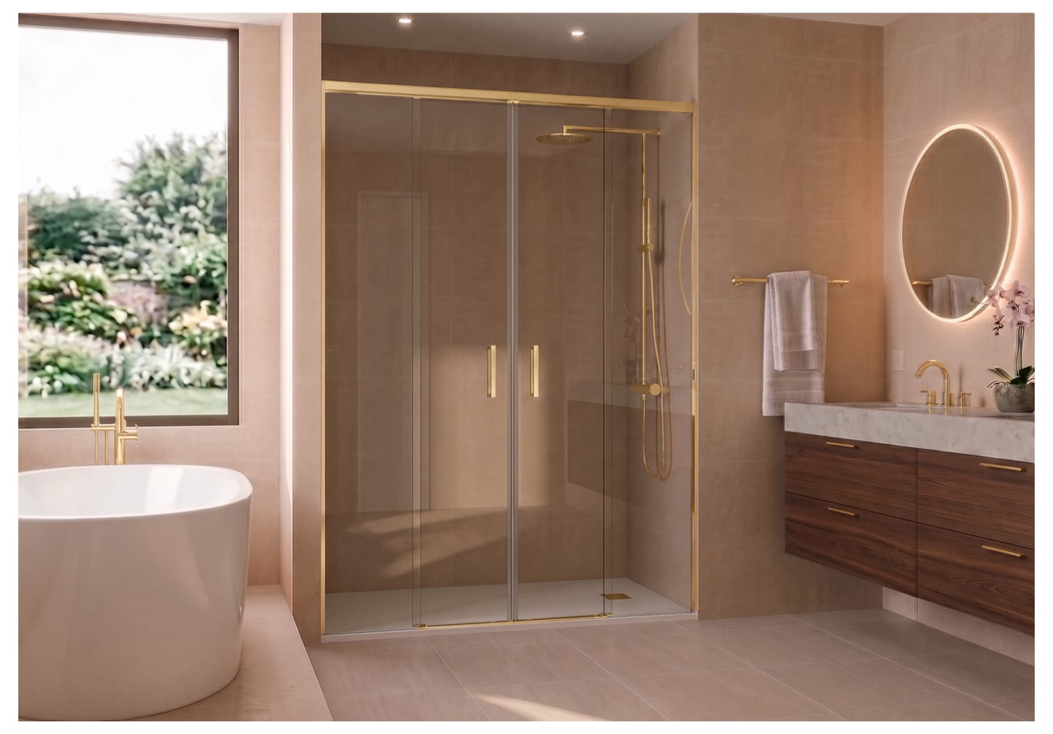 Paroi de douche sur mesure Galaxy (200) a medida Principal 3
