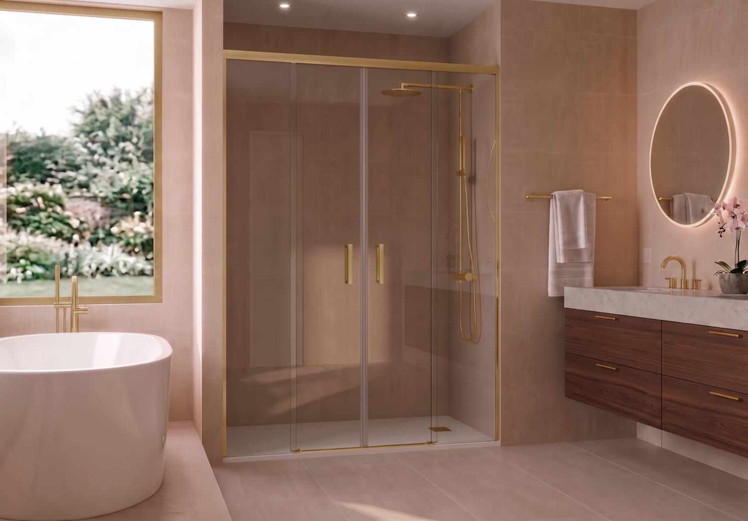 Paroi de douche sur mesure Galaxy (200) a medida Principal 3