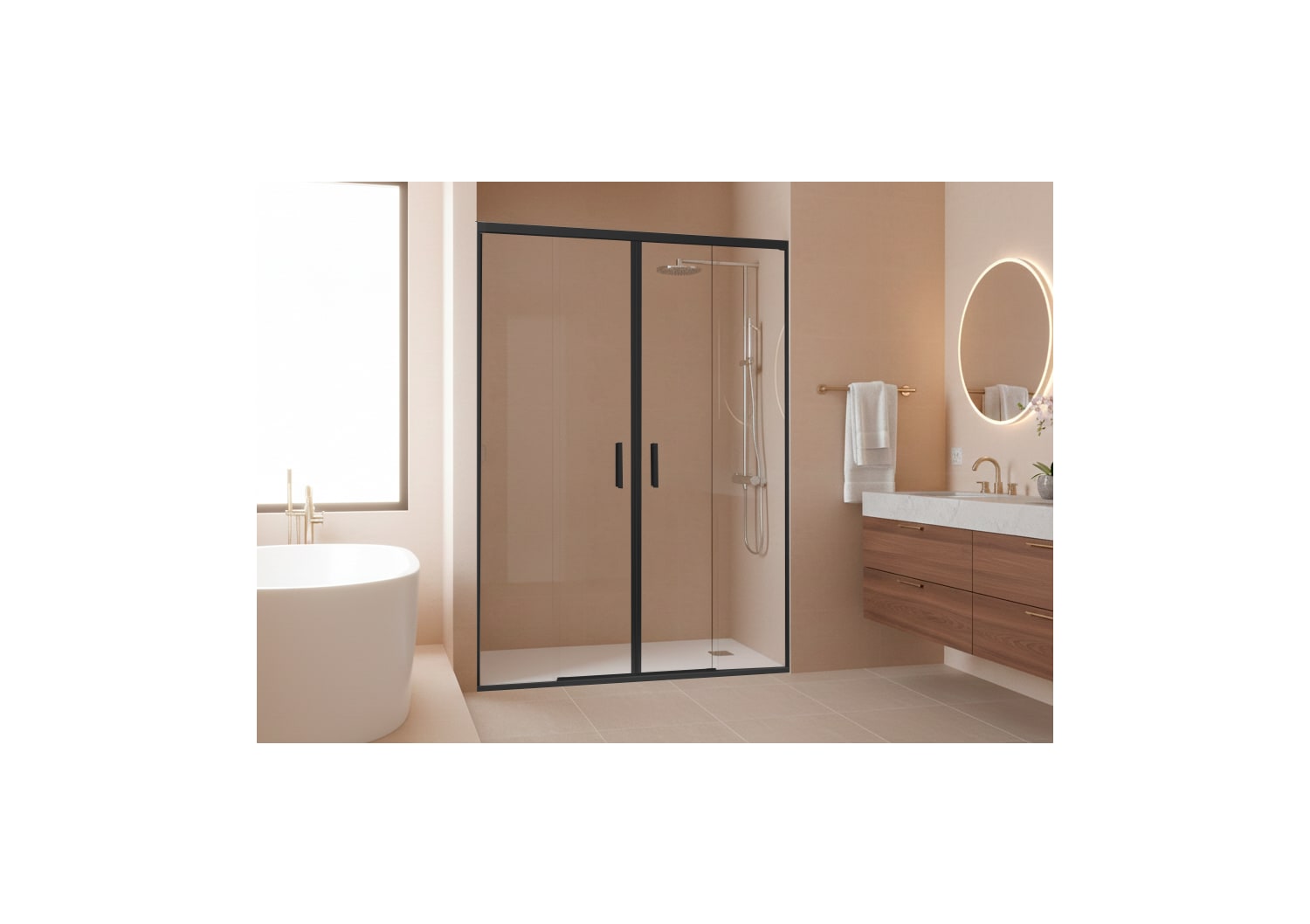 Paroi de douche sur mesure Galaxy (200) Principal 1