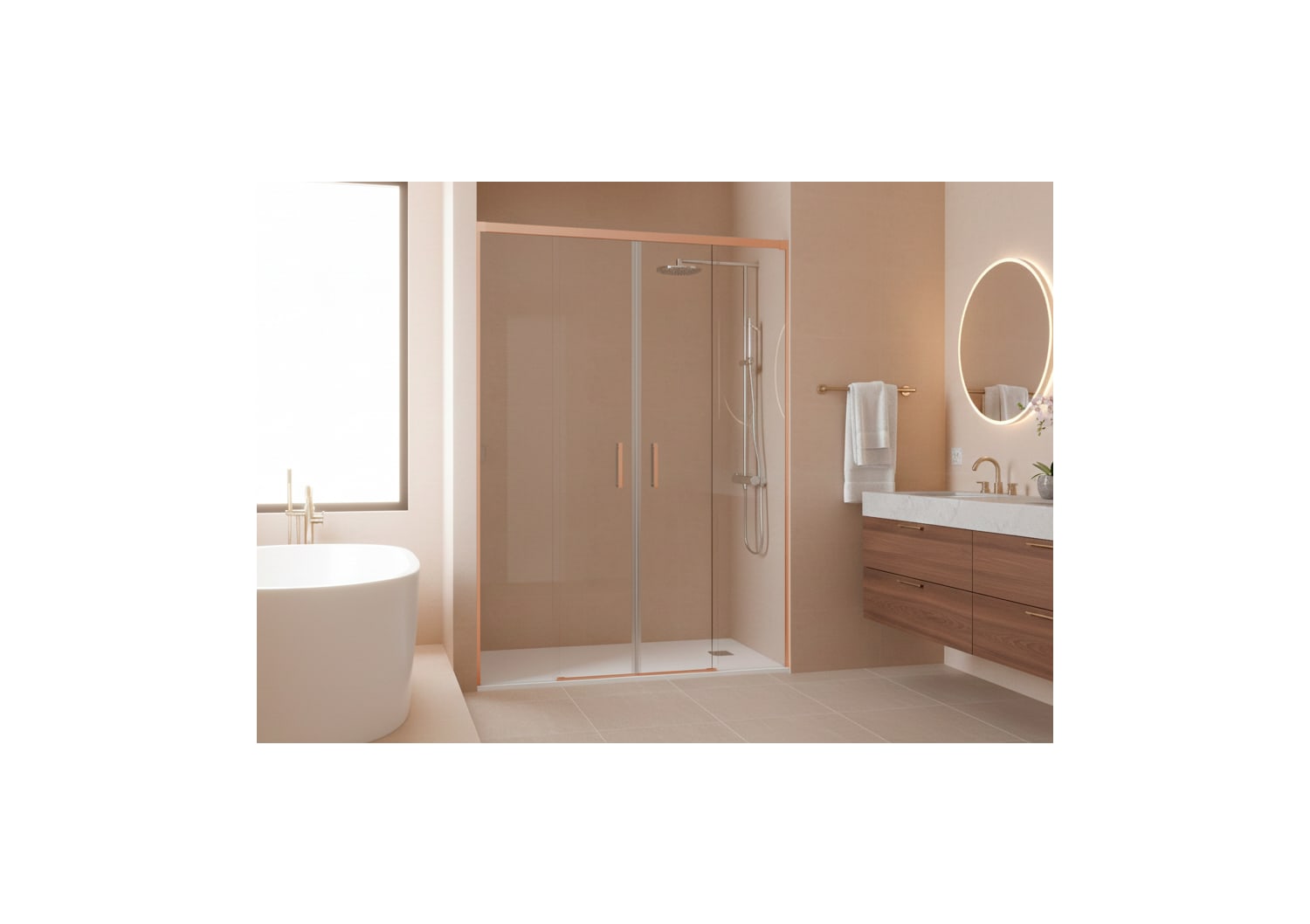 Paroi de douche sur mesure Galaxy (200) Principal 5