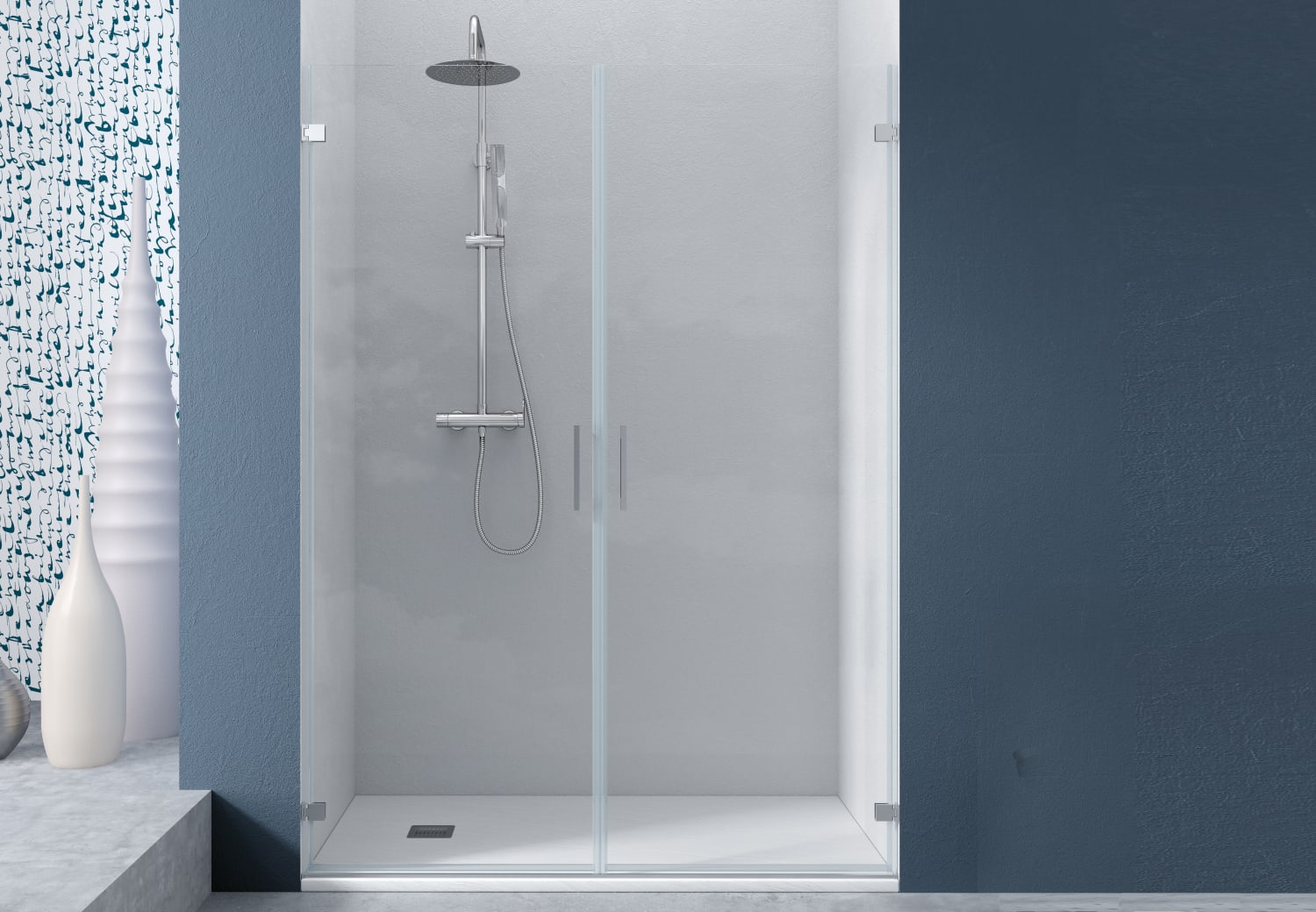 Paroi de douche pivotante Olona Principal 0