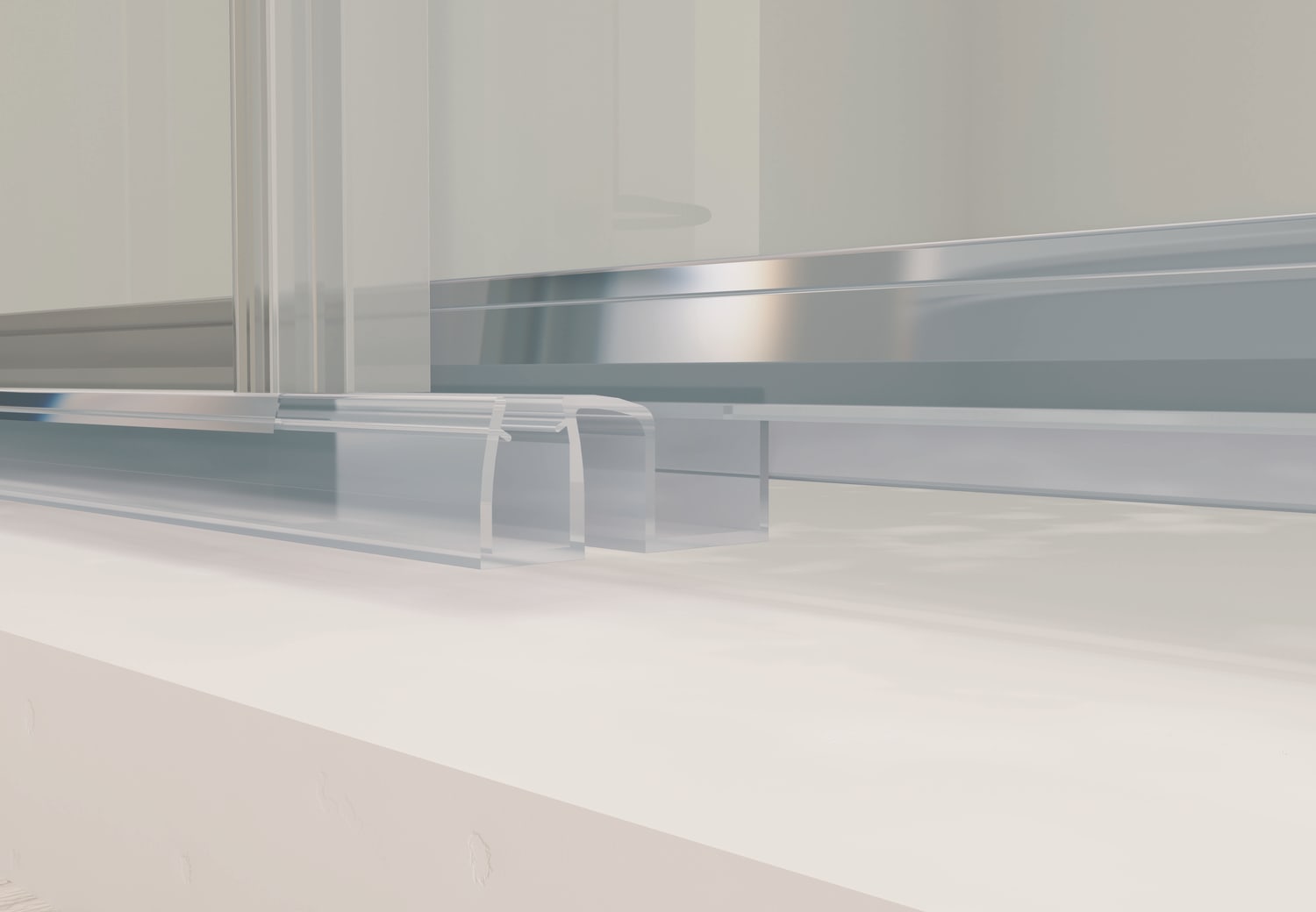 Paroi de douche Bruntec Leda (400) sur mesure Detalle 6