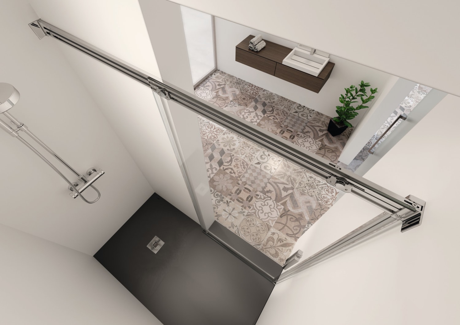 Paroi de douche Profiltek Vita (VA-211) Principal 1