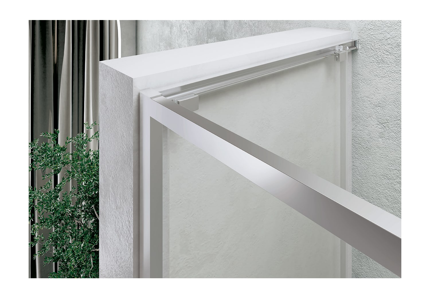 Paroi de douche Bruntec Next (100 B) Detalle 6