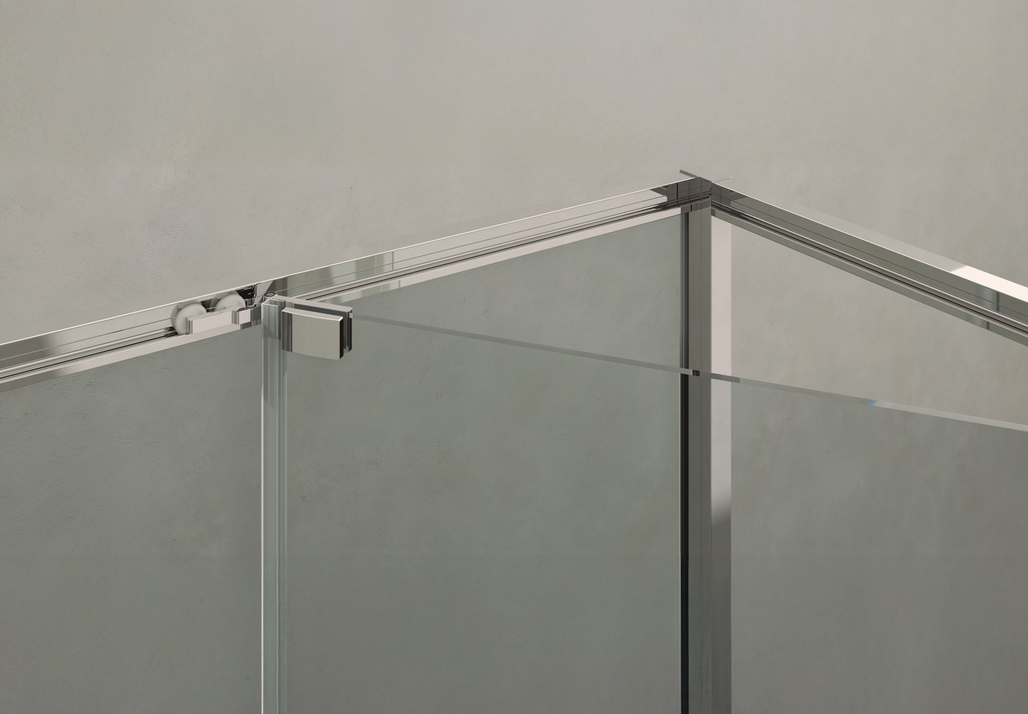 Paroi de douche Bruntec Next (100 B) Detalle 3