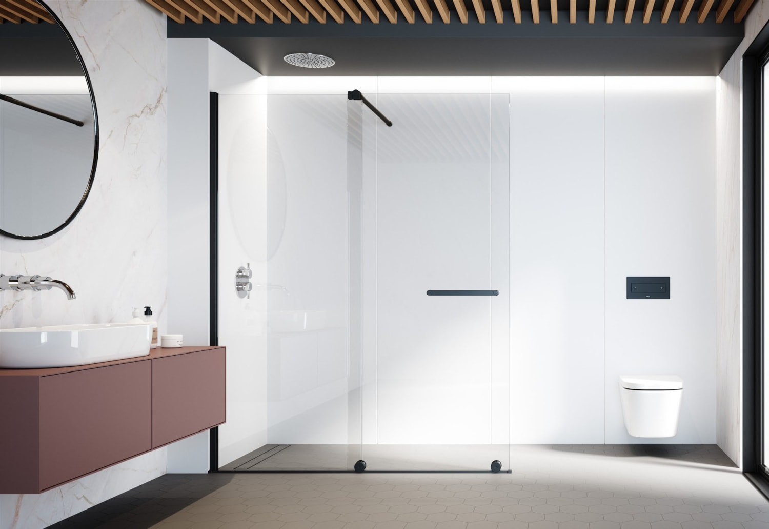 Paroi de douche Profiltek (VY-250) Principal 0