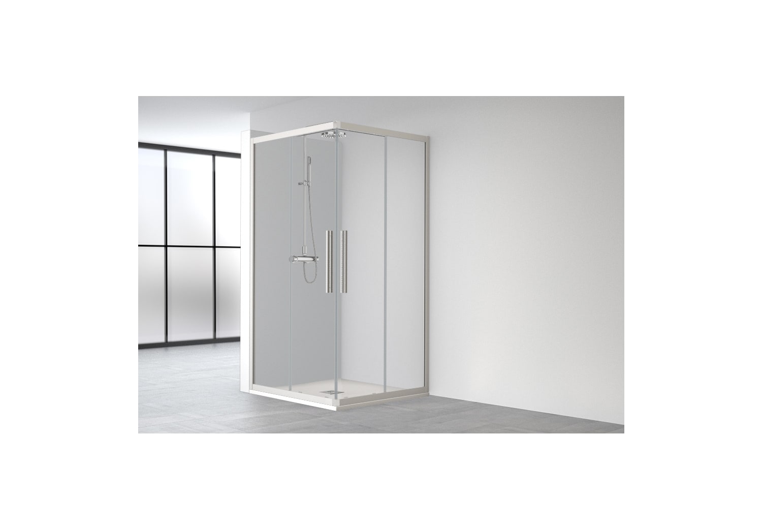 Paroi de douche Profiltek Elma (EL-220) opción 2
