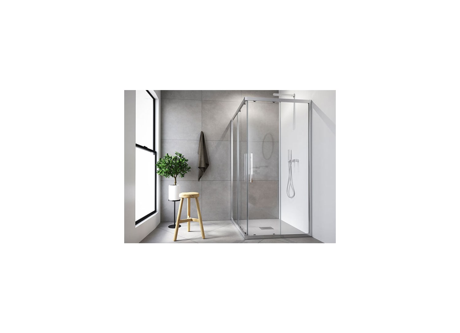 Paroi de douche Profiltek Elma (EL-220) Principal 0