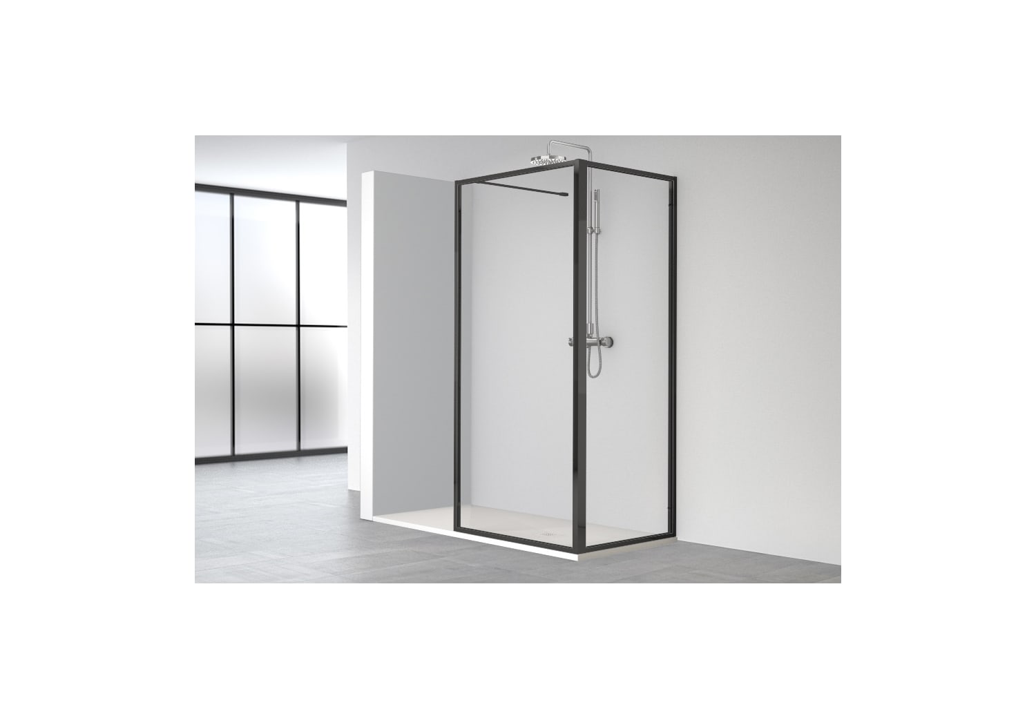 Paroi de douche Profiltek Scandinave (FN-2020) opción 4