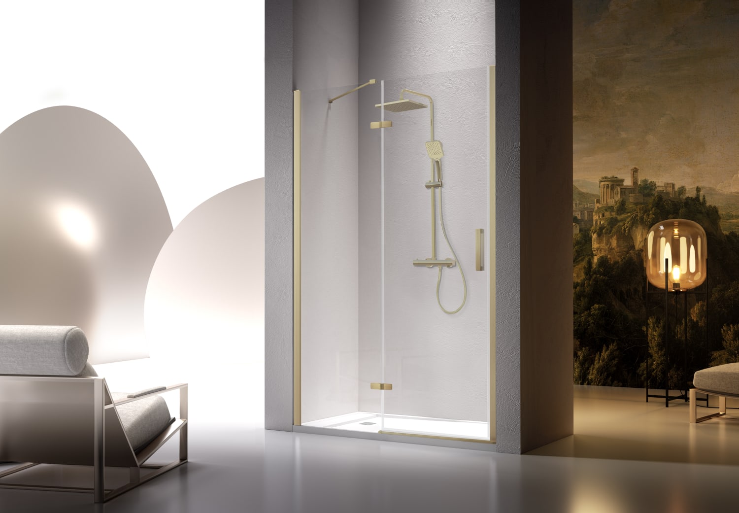 Paroi de douche Kassandra Nardi (NA403) Principal 3
