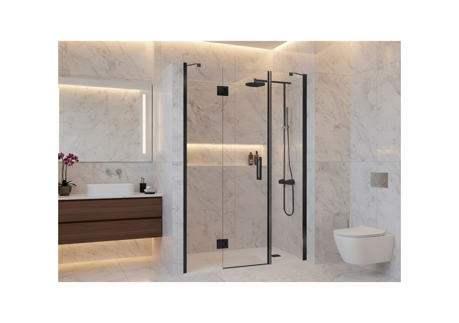 Paroi de douche Adhara (900) Principal 1
