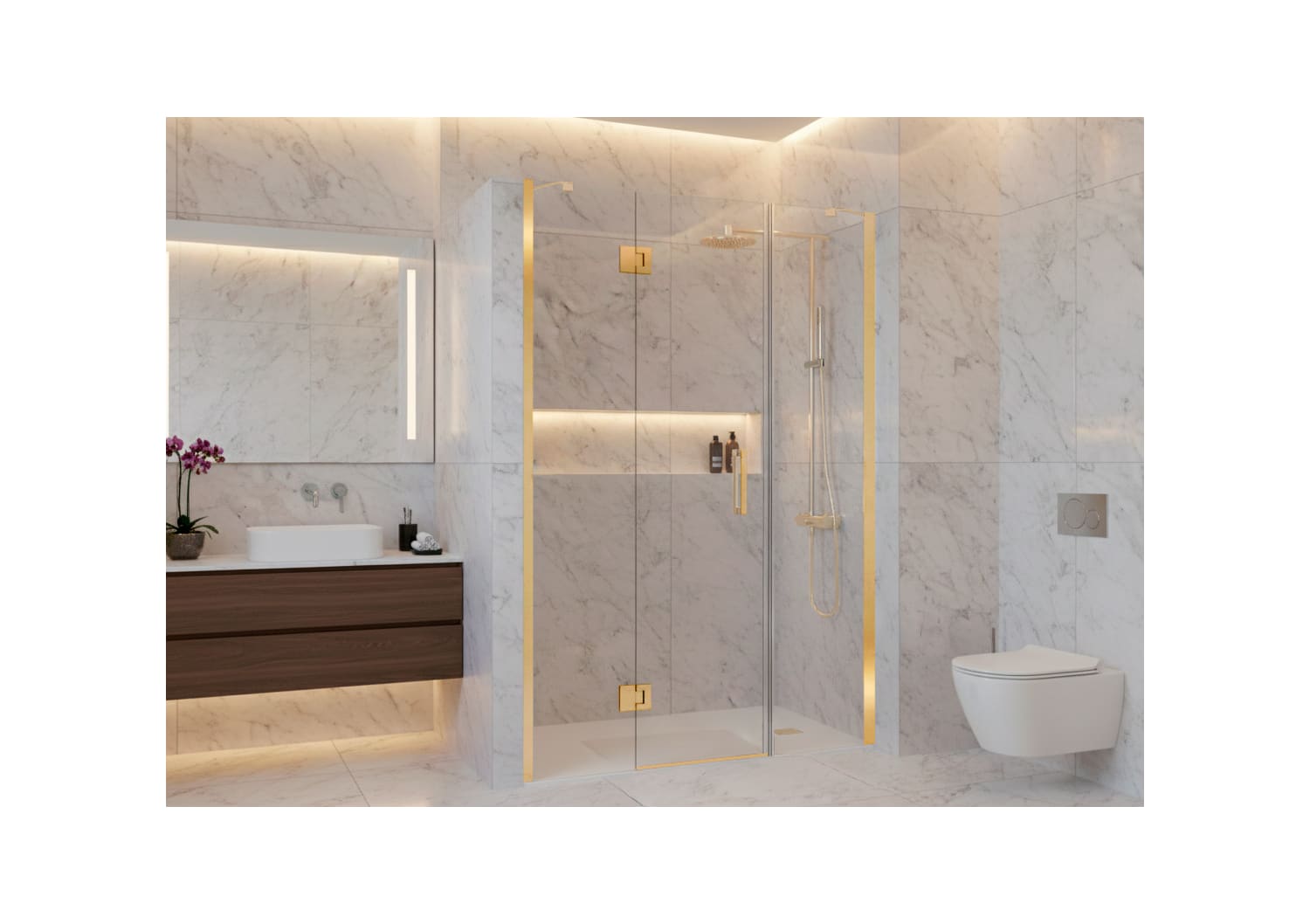 Paroi de douche Adhara (900) Principal 2