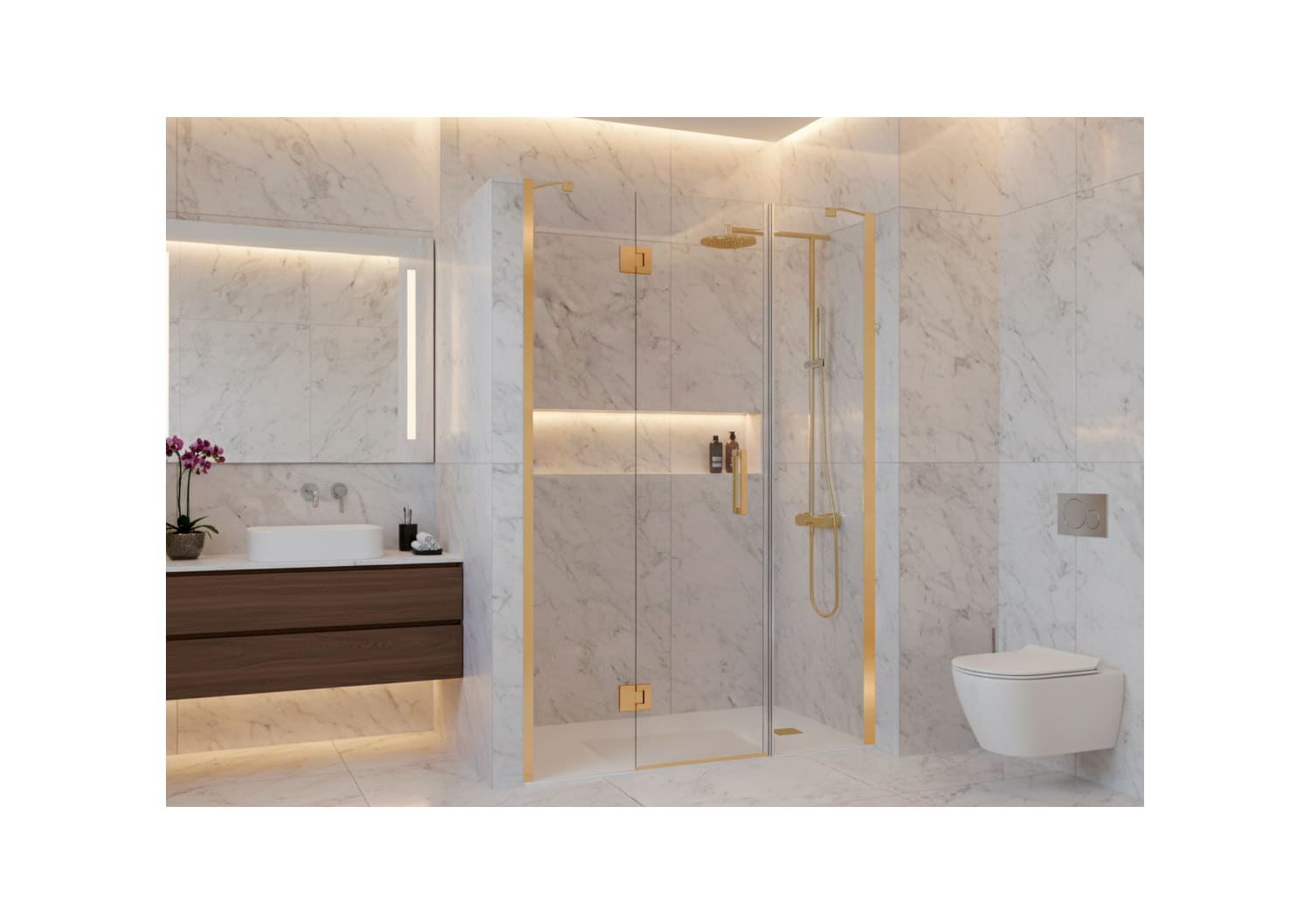 Paroi de douche Adhara (900) Principal 4
