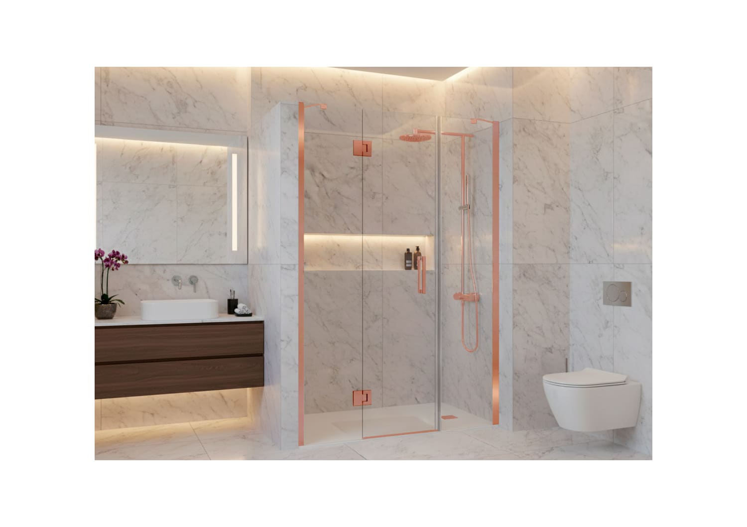 Paroi de douche Adhara (900) Principal 3