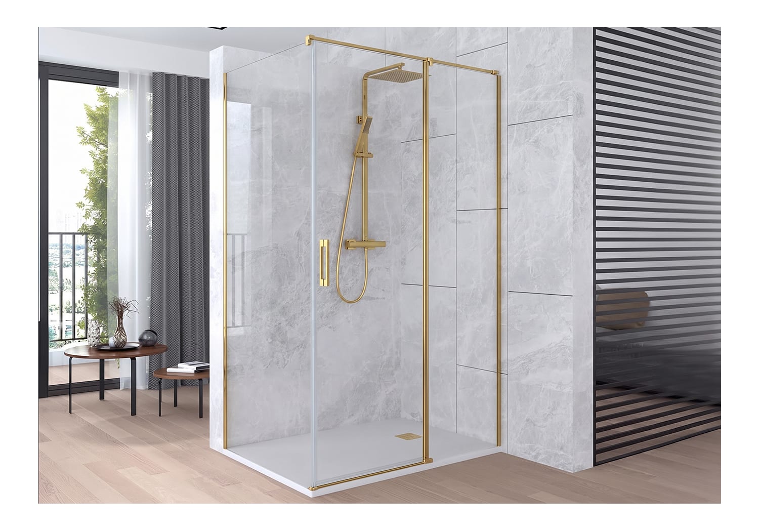 Paroi de douche Kemi Principal 3