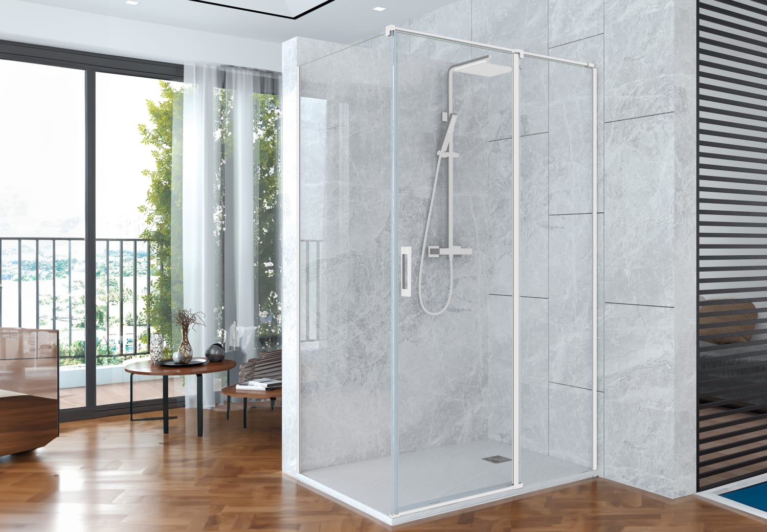 Paroi de douche Kemi Principal 2