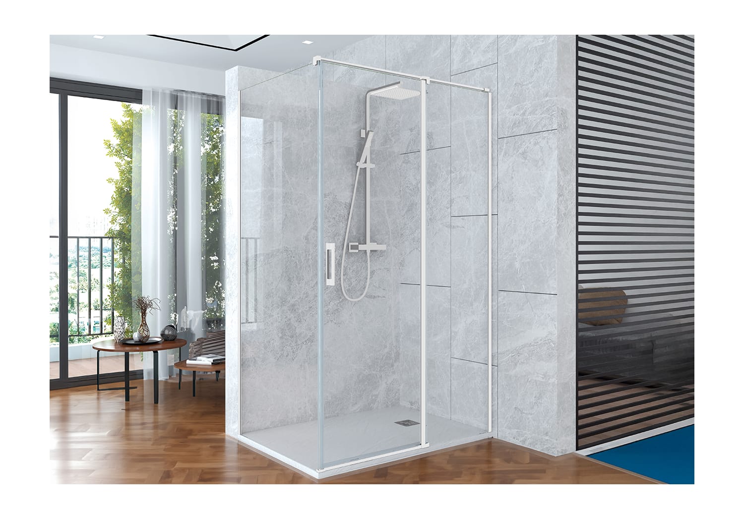 Paroi de douche Kemi Principal 2