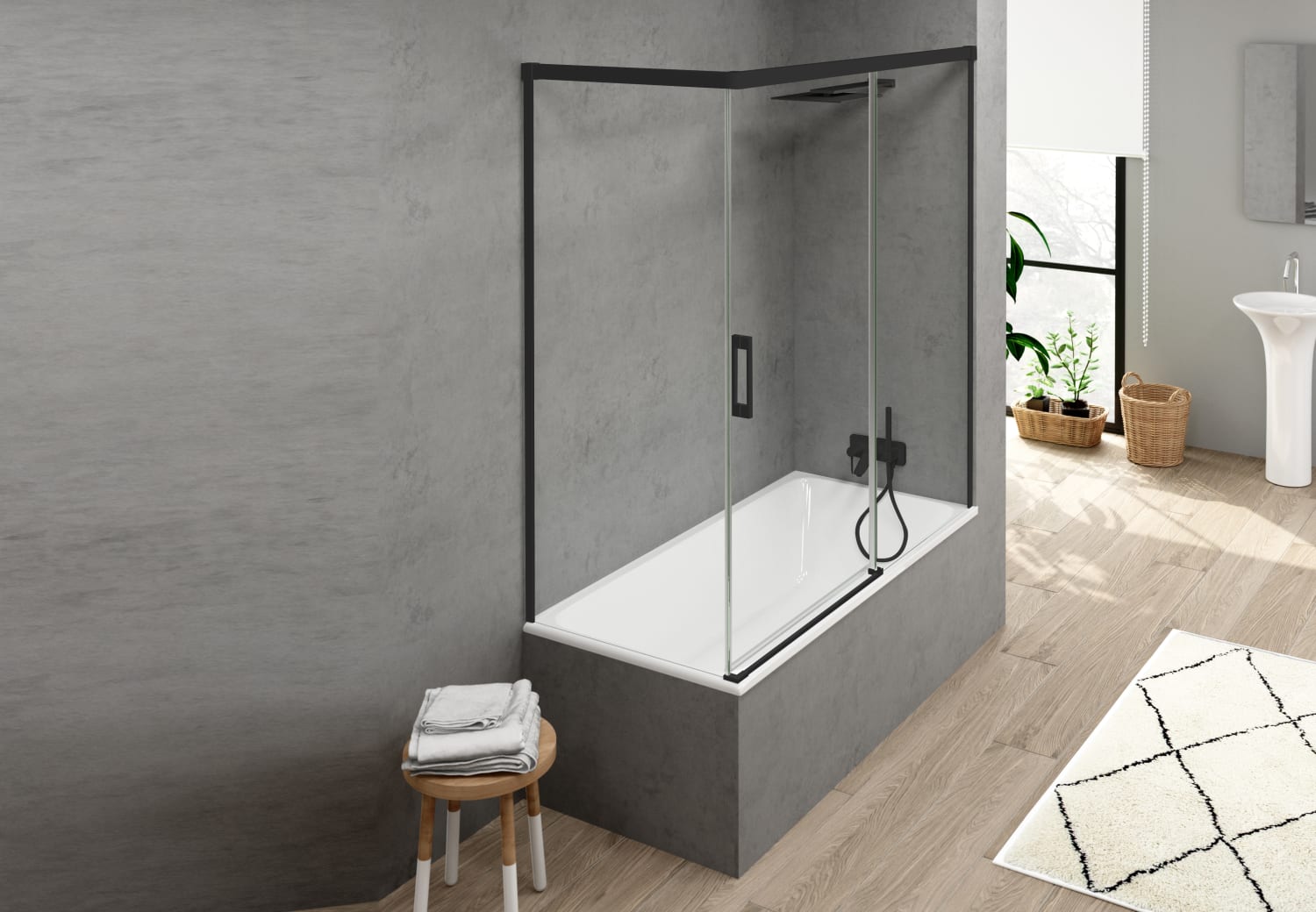 Pare-baignoire Oslo Principal 0