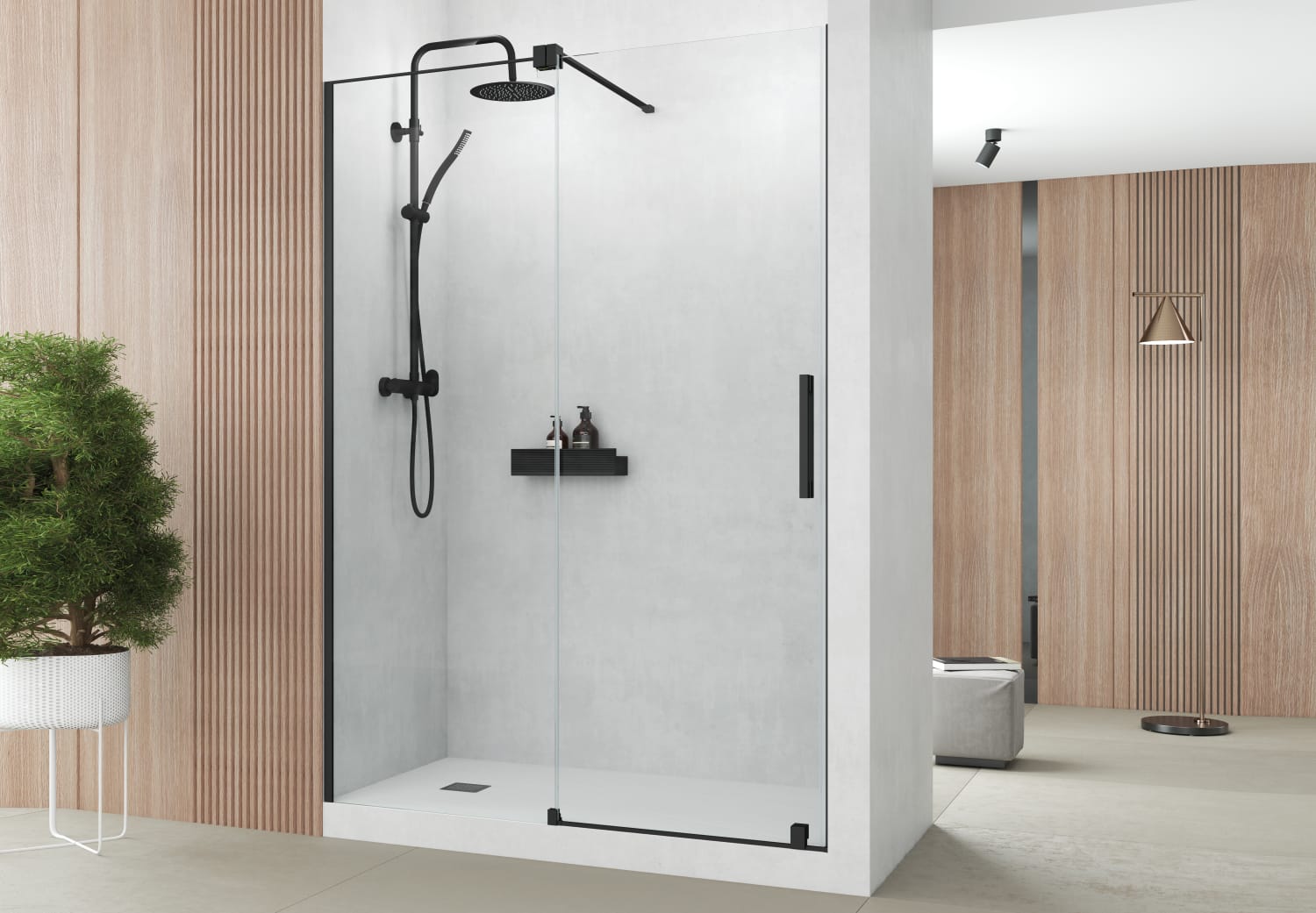 Paroi de douche Vesubio Principal 3