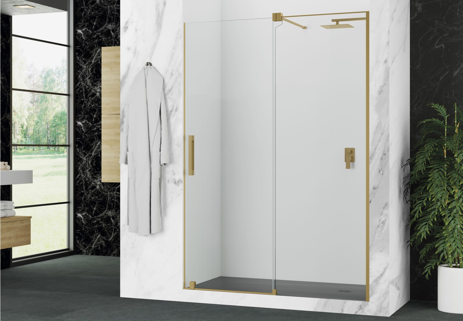 Paroi de douche Vesubio Principal 2