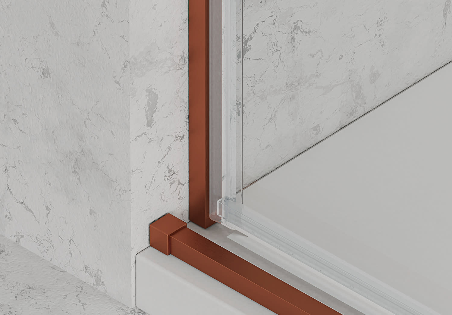 Paroi de douche coulissante Bruntec Aria Detalle 10