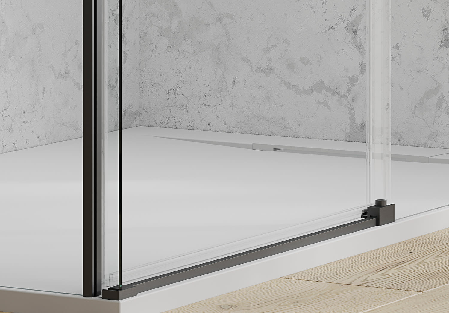 Paroi de douche coulissante Bruntec Aria Detalle 8