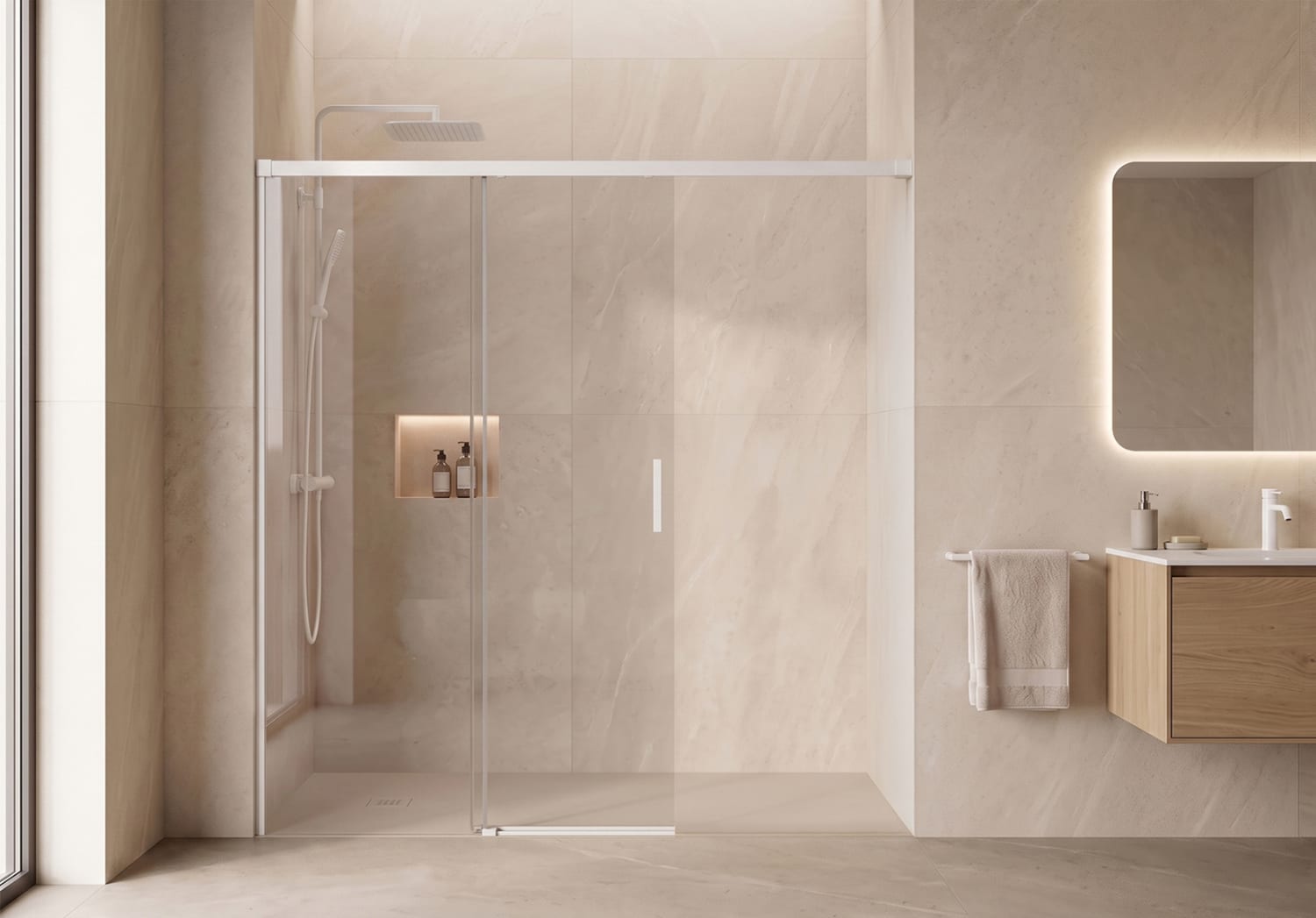 Paroi de douche Bruntec Galaxy (700) Principal 4