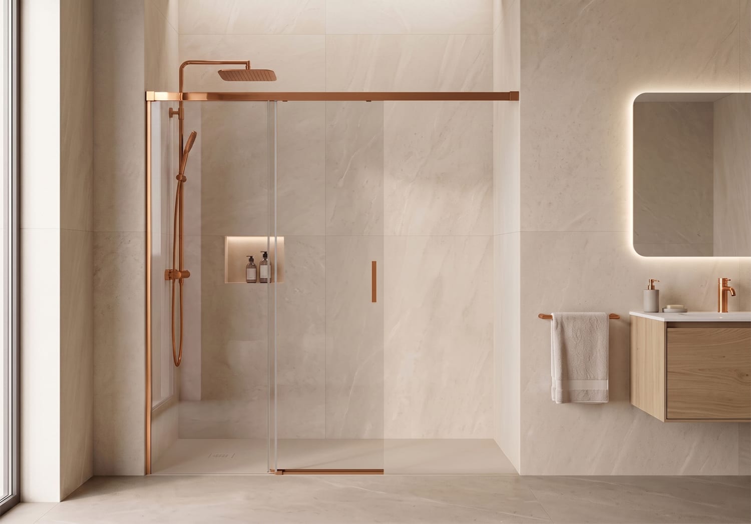 Paroi de douche Bruntec Galaxy (700) Principal 8