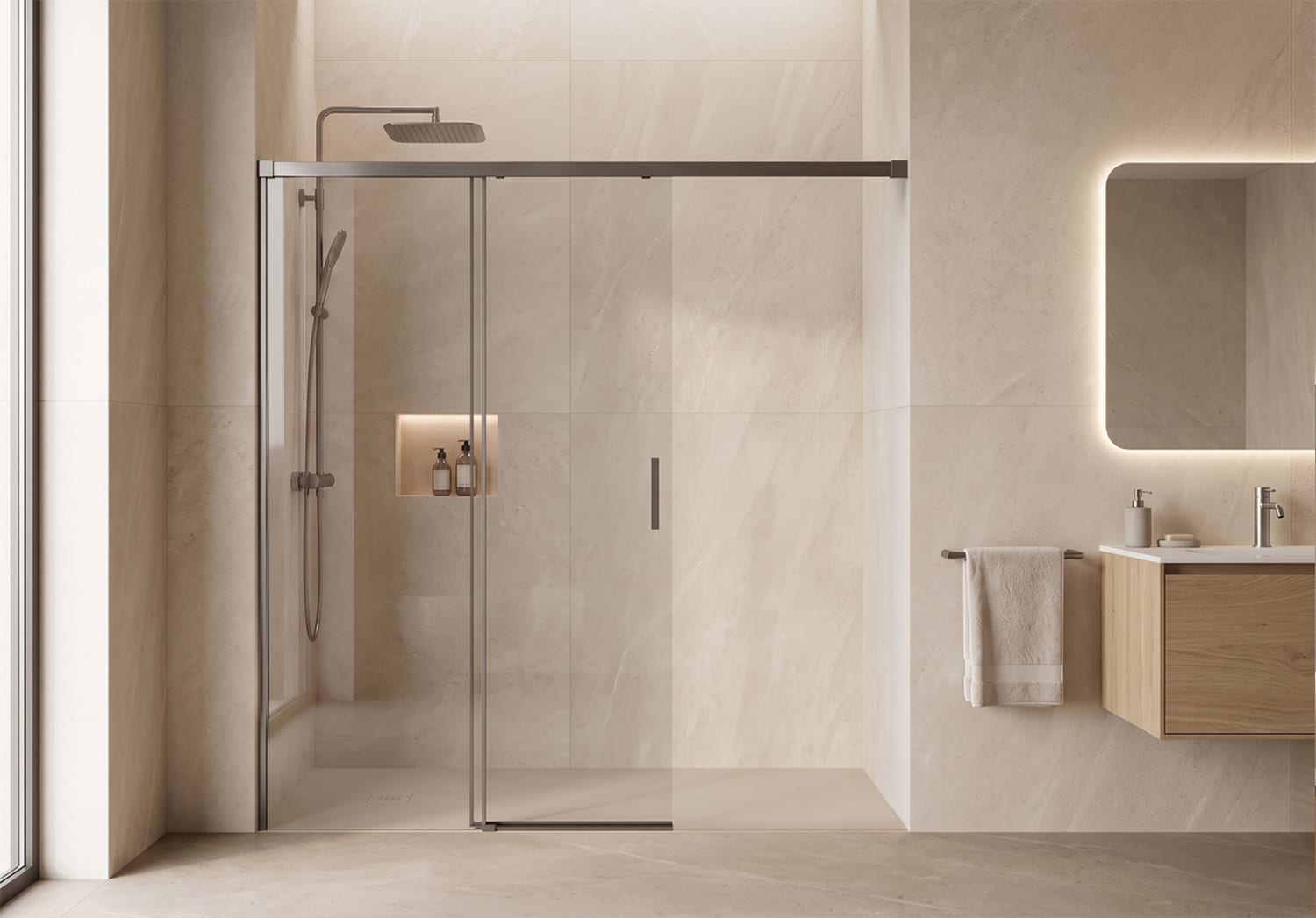 Paroi de douche Bruntec Galaxy (700) Principal 10